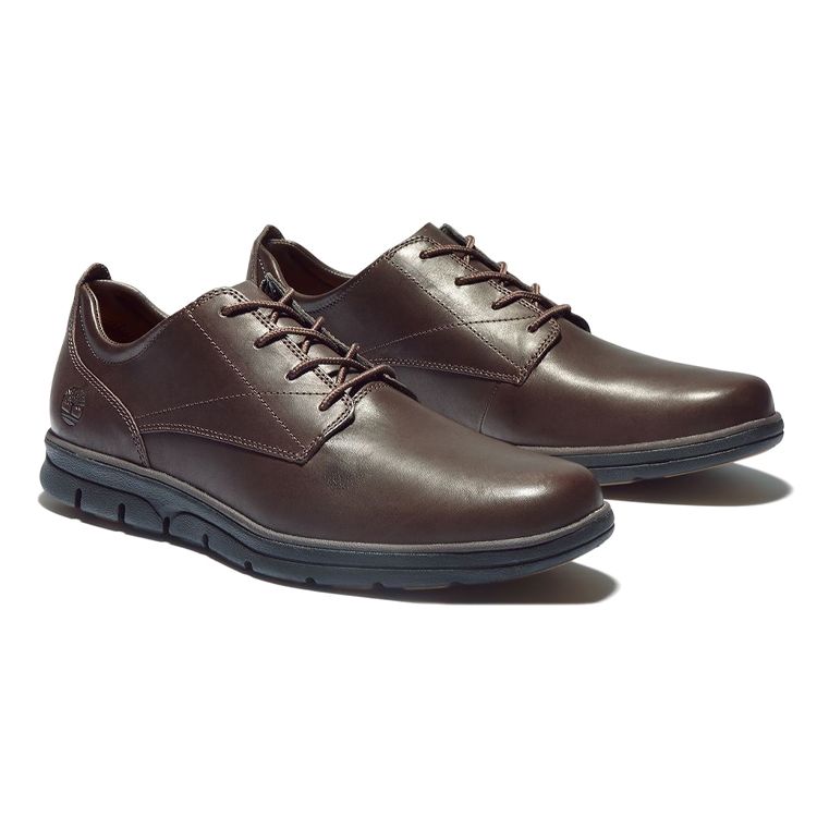 Timberland Bradstreet Удобные повседневные прочные легкие дышащие нескользящие низкие кроссовки мужские кроссовки темно-коричневые коричневые A2EAD