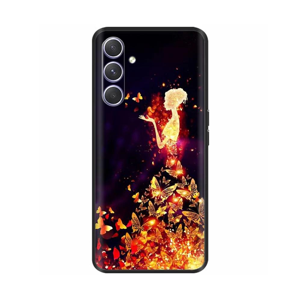Крашеный чехол для Samsung Galaxy M54, противоударный корпус, мягкий силиконовый чехол для телефона для Samsung Galaxy M54 5G, чехлы GalaxyM54