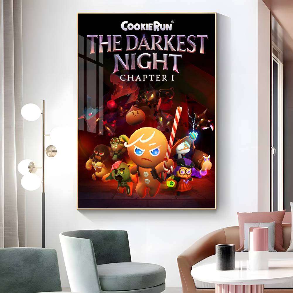 1 шт. Игровой C-Cookie R-Run K-Kingdom Постер Наклейка Печать Водонепроницаемое Настенное Искусство Для Гостиной Спальни Домашний Декор