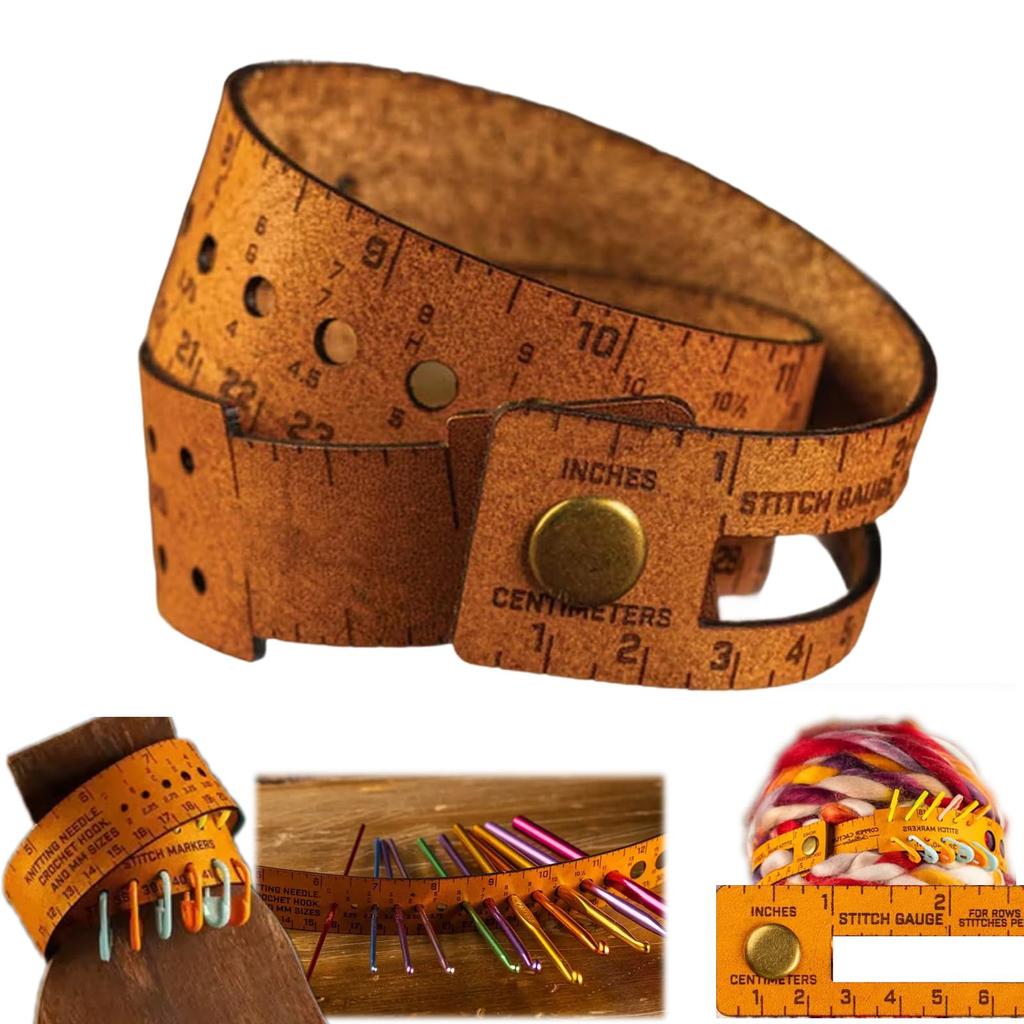 Многофункциональный кожаный измерительный инструмент, шкала, износ и