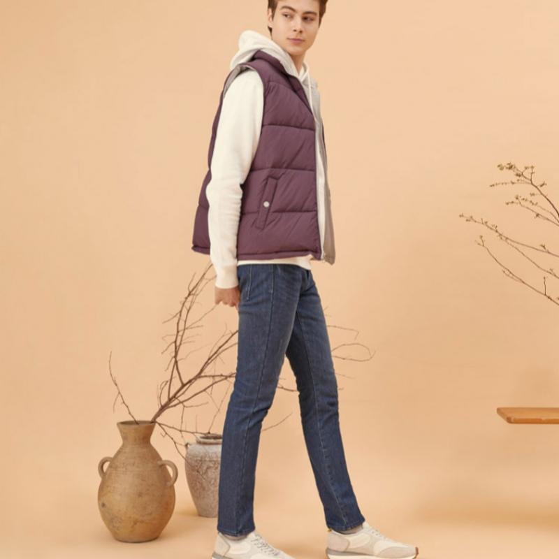 Bang Bang Men S Fleece Bonded Stretch Denim 1 Of 3 StyleS