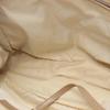 Used CHANEL New Travel Line MM Tote Bag leather Nylon canvas Beige Used Women