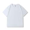 Summer Tight Siro Spinning Pure T-shirt Solid Color Short Sleeves