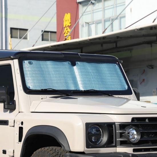 Автомобильная солнцезащитная шторка на лобовое стекло для Ineos Grenadier -25