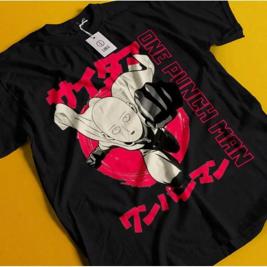 Anime Wibu One Punch Unisex Saitama TShirt V38