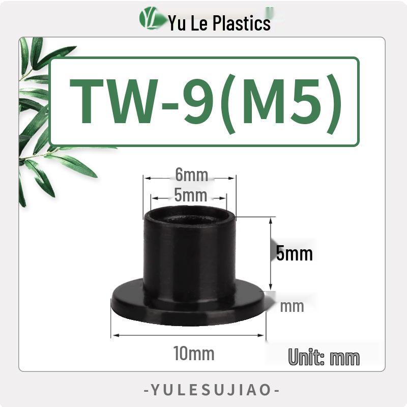 Nylon Insulating T-Type Plastic Washer for Transistor