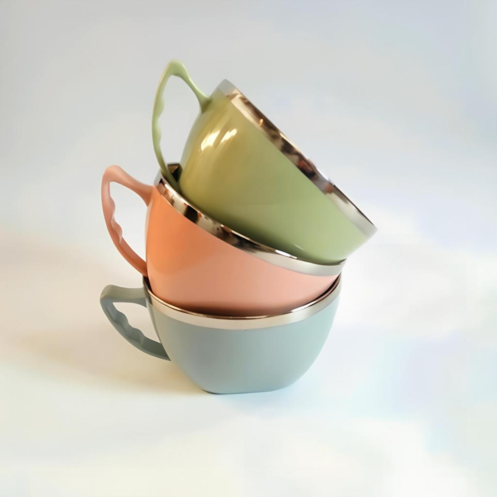 1 шт., твердая миска для лапши из нержавеющей стали с ручкой, контейнер для еды, миска для риса, миски для супа, лапша быстрого приготовления