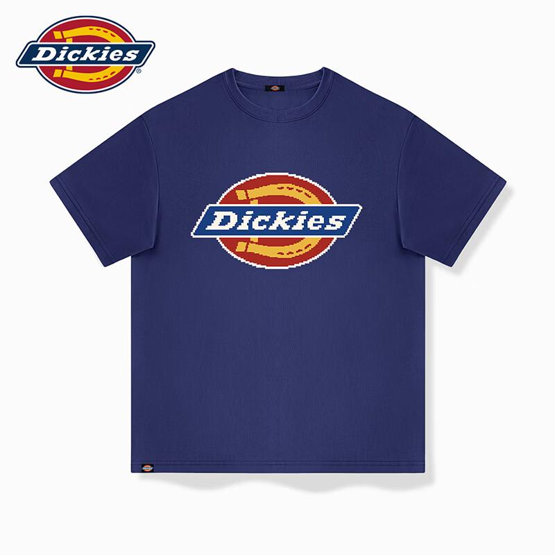Мужская классическая футболка с коротким рукавом и логотипом Dickies