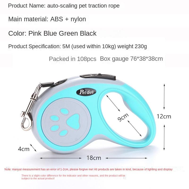 Поводок для домашних животных, автоматический выдвижной поводок для домашних животных, уличный поводок для выгула собак, бег, тяговая рулетка для маленьких собак, нейлоновый ошейник для домашних животных, принадлежности