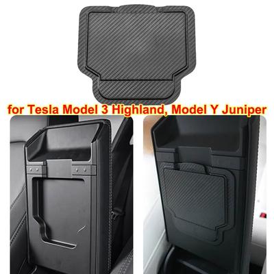 Для Tesla Новый Model Y Juniper/Launch Model 3 Highland 2025 2025 Автомобильный Подлокотник Скрытый Ящик для Хранения Органайзер для Центральной Консоли