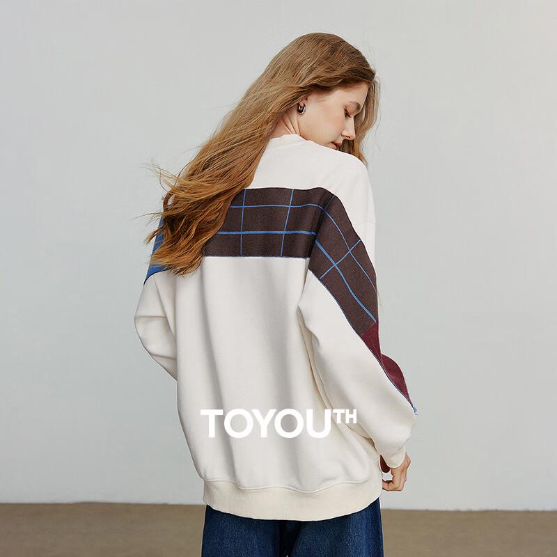 Chuyu Women's Colorblock Tassel Sweatshirt