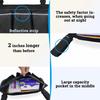 Wheelchair bag, wheelchair side pocket, storage bag suitable for any wheelchair and water use (black, 3 pieces)