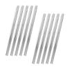 Bellobi Kitchen Home Stainless Steel 304 Double Chopsticks, 10 Pieces, Single Item, Korean Popular Tableware