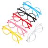 Lens Eyewear Candy Color Children PP Kid Glasses Frame Light Spectacle Frames Round Glasses Frame