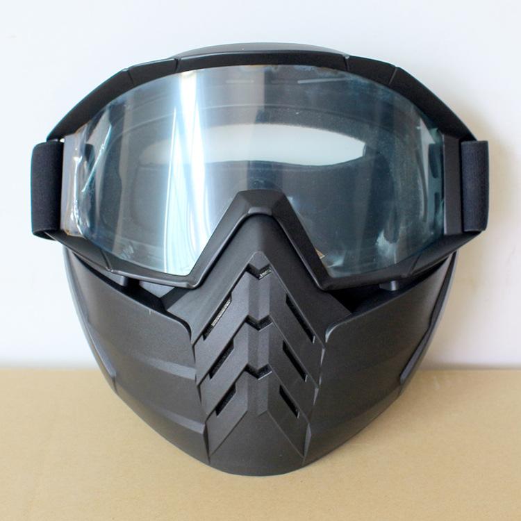 Face mask, goggles, wind and sand protection eyewear, motorcycle off-road helmet, glasses for outdoor sports