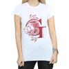 Harry Potter Womens/Ladies Gryffindor Glitter Cotton T-Shirt