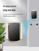 Wireless Self-Powered Doorbell, Waterproof, Long-Range, Electronic Remote Bell, Ideal for Home & Elderly Use.