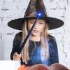 Lighting Up Wizard Wand Toys, Children Witch Props, Halloween Decorations, Party Costumes Accessories