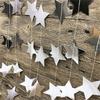 Практичные баннеры со звездами, светоотражающие бумажные гирлянды, портативные праздничные аксессуары, стильные для украшения мероприятий