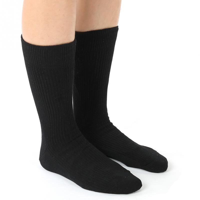 Носки с электрическим подогревом, зимние теплые утепленные носки для катания на лыжах на батарейках для мужчин и женщин