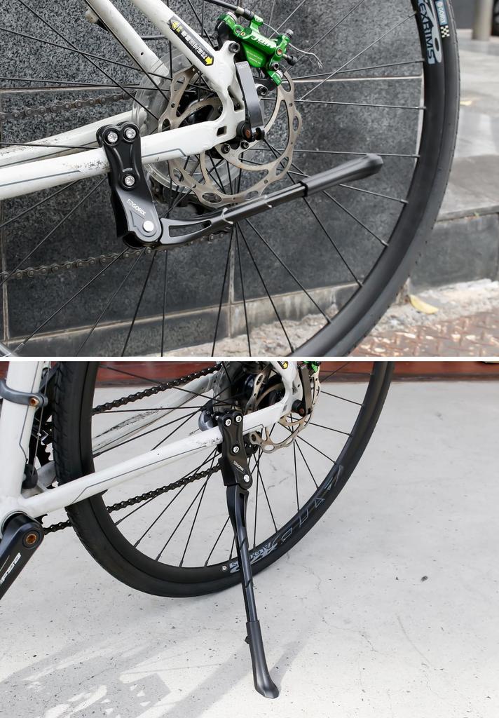 Боковая подставка для велосипеда GORIX Kickstand, простая установка, легкий вес, дюймовый 700c, регулировка стойки для шоссейного велосипеда, модернизация кроссового велосипеда, нелегко упасть