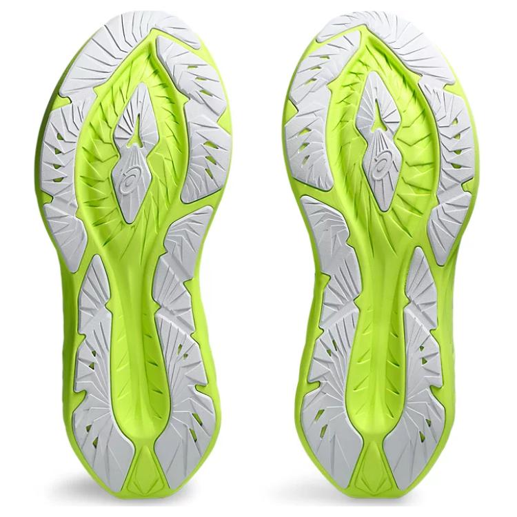 Asics Мужские кроссовки Novablast 4 Safety Yellow Cool Grey 1011B693-750