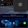 Беспроводной адаптер CarPlay Преобразует проводной в беспроводной BT 5.0 Интеллектуальное голосовое управление для адаптера Android Auto