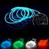 Car Interior Decoration 1/2/3/4/5m Car Styling Flexible Strip LED Cold Light EL Wire Interior Auto Decor Auto Parts