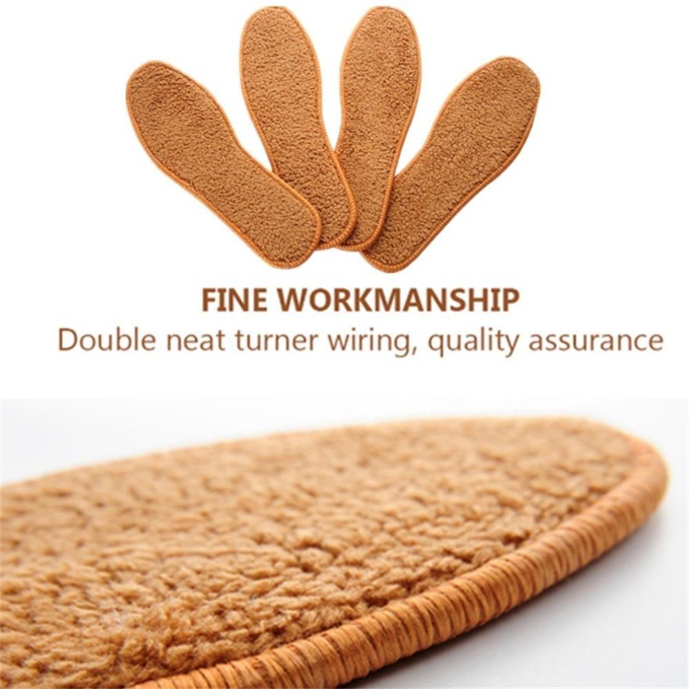 Стельки для обуви Дышащие Кашемировая Подушка Шерстяные Утолщенные Зимние Термоизоляционные Альпака Плюшевые Стельки
