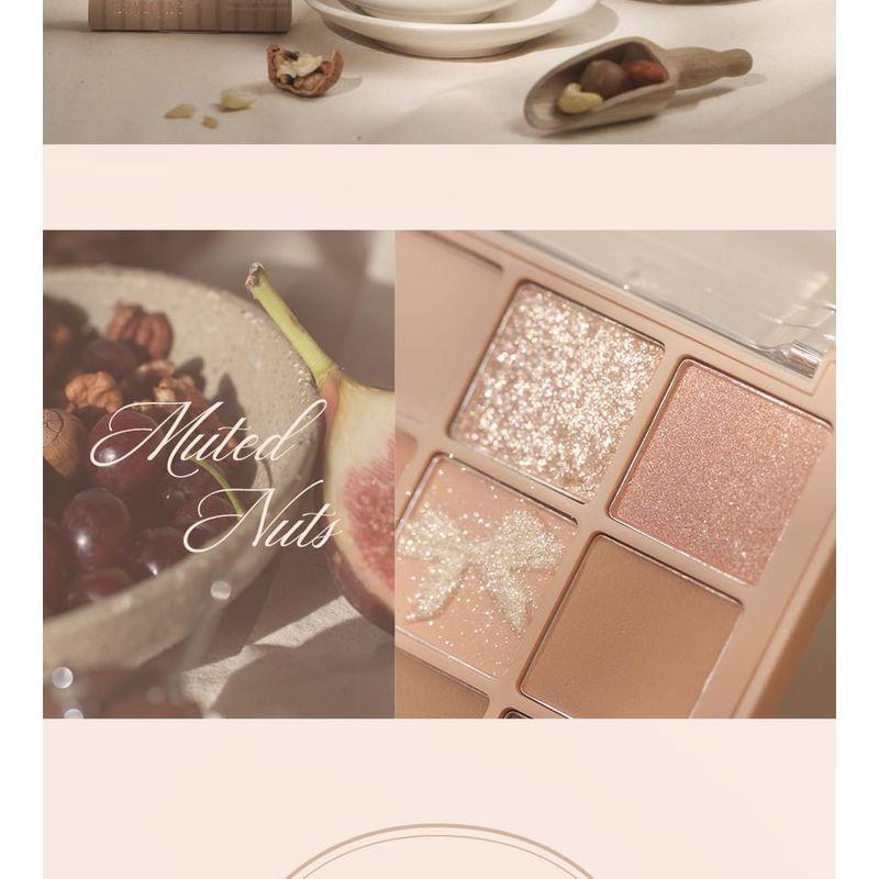 DASIQUE Палетка теней Muted Nuts Collection