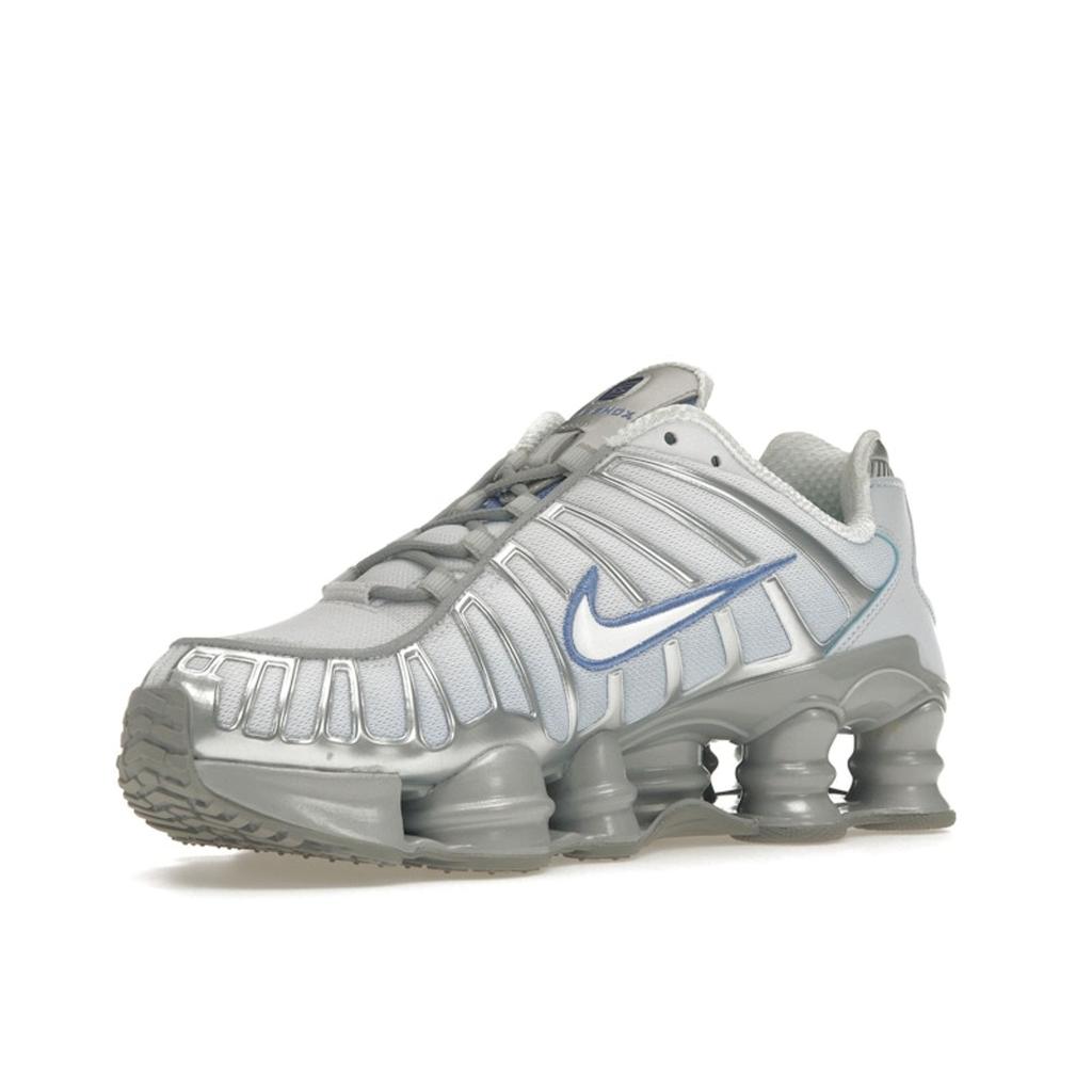Nike Shox TL Metallic Platinum Blue Tint Женские кроссовки Polar White FQ2775-001