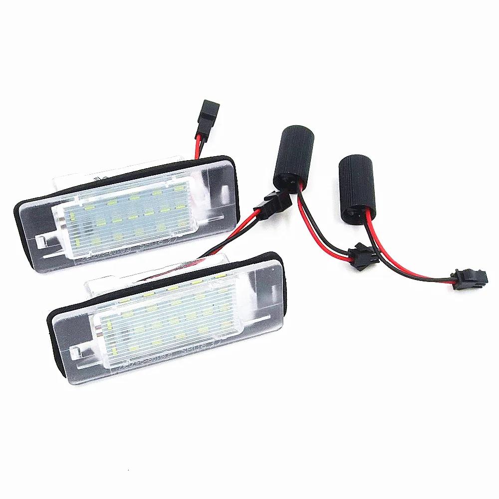 Canbus безошибочный светодиодный светильник номерного знака, лампа белого цвета для Opel Vectra C Estate 2002-2008