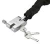 Cycling  Accessories With Key Security Reinforce Safe Metal Anti-Theft Bicycle Lock Bike Chain Lock