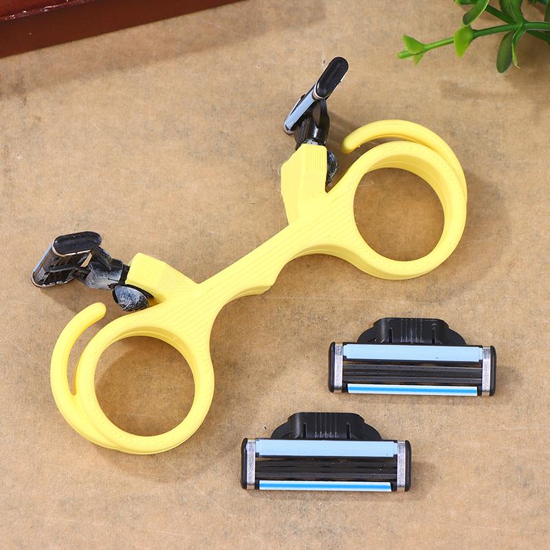 Быстрая машинка для стрижки налысо, Бритвы для головы для мужчин, Двойная головка, Быстрая, Мужская ручная бритва для головы налысо, Ручная машинка для стрижки налысо для удаления волос