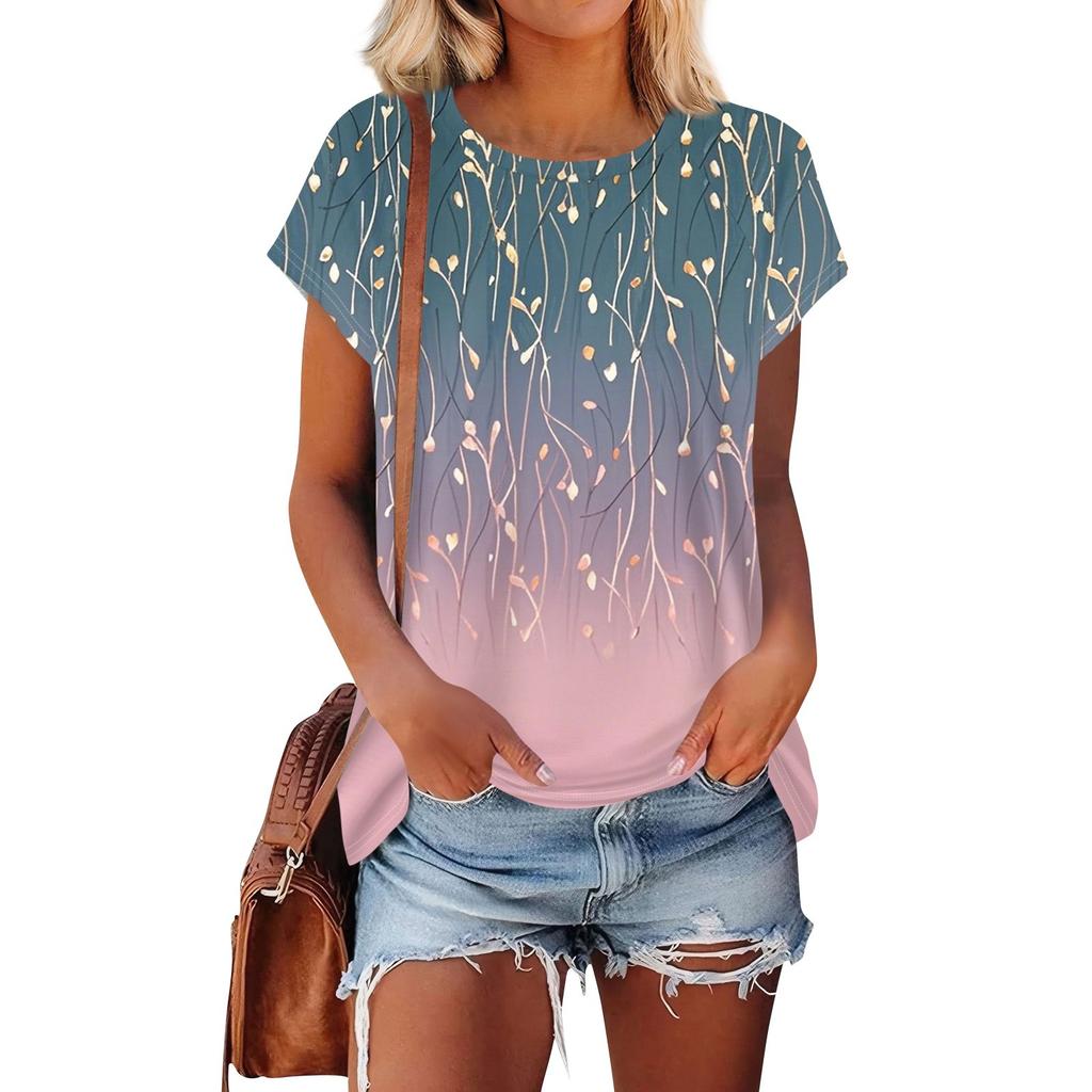 Женские футболки с коротким рукавом, милые туники с круглым вырезом, топы, базовые футболки, блузки, свободный пуловер