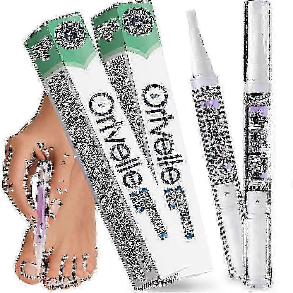 Extra Strength 1-3X Nail Treatment Pen for Toenail & Fingernail Fungus, Aids in Healthier Nail Regrowth 26s JH7!e1