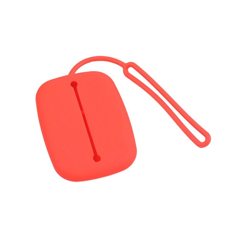 Однотонный простой кошелек для монет Маленький картхолдер Обложка для студенческого проездного Силиконовый держатель для карт Уличный