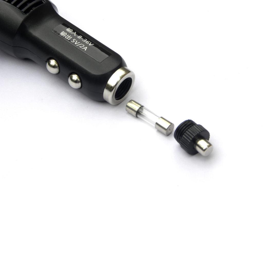 YFFSFDC Гнездо прикуривателя 3,5 м Кабель питания видеорегистратора Mini USB Адаптер питания прикуривателя