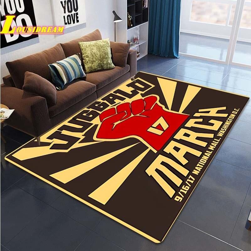 Коврик с принтом Crazy Clown Band Juggalo Band, ковер для гостиной, спальни, домашний декор, большой ковер, детский коврик для игр, коврик для ползания, коврик для йоги, коврик для пикника