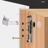 Heavy Duty Steel Cabinet Hanger Conceal Hidden Professional Steel Wall Mount Hanger Stable Mounting Adjustable