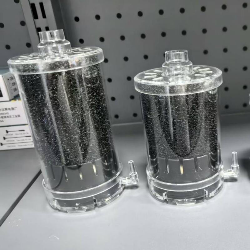 Прочный Коррозионностойкий Аквариумный Фильтр с Принудительной Подачей Воздуха и Конструкцией с Легким Нажатием
