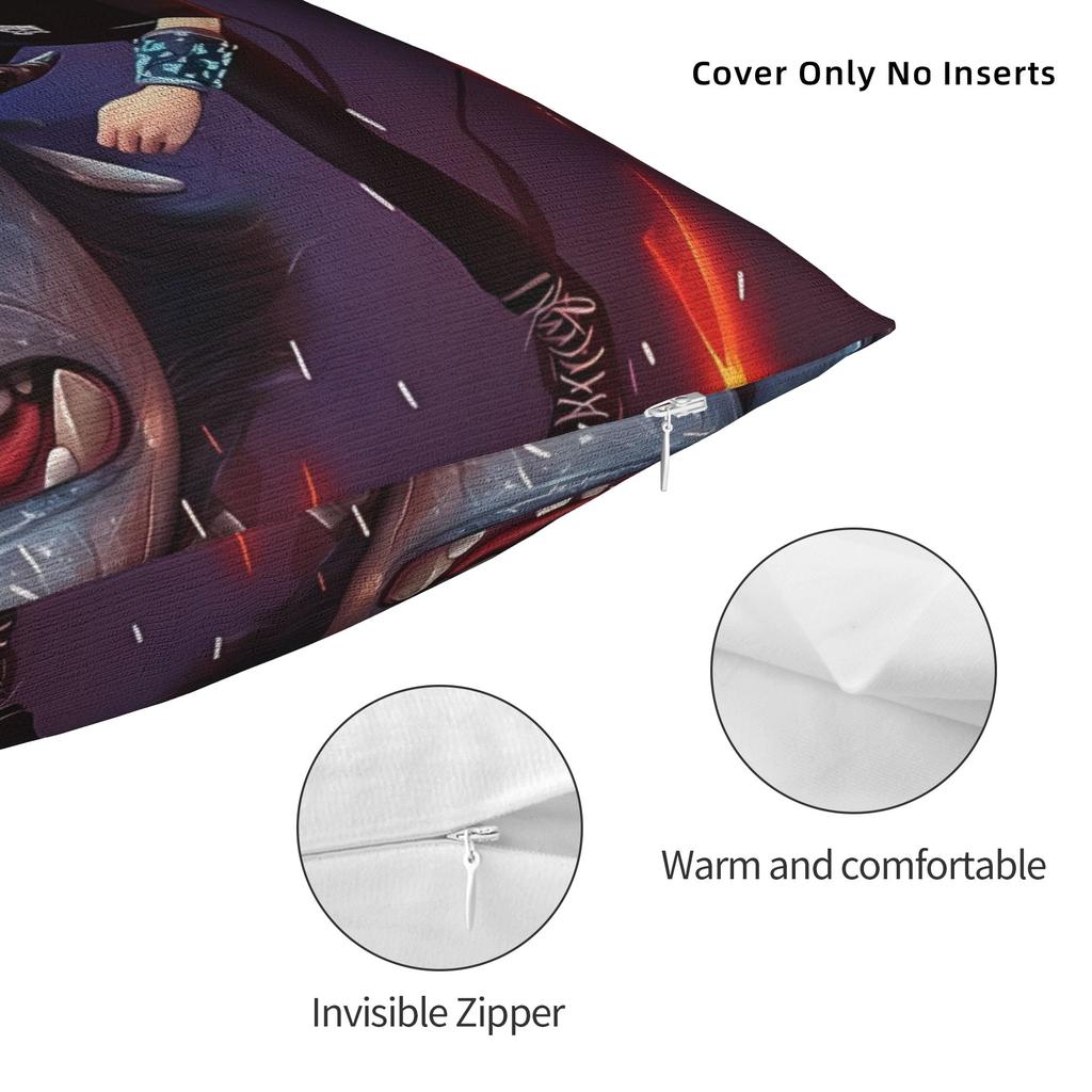 Trollhunters Tales Of Arcadia Pillow Case Soft Pillow Cover Novelty Pillowcases For Couch Sofa Bedroom