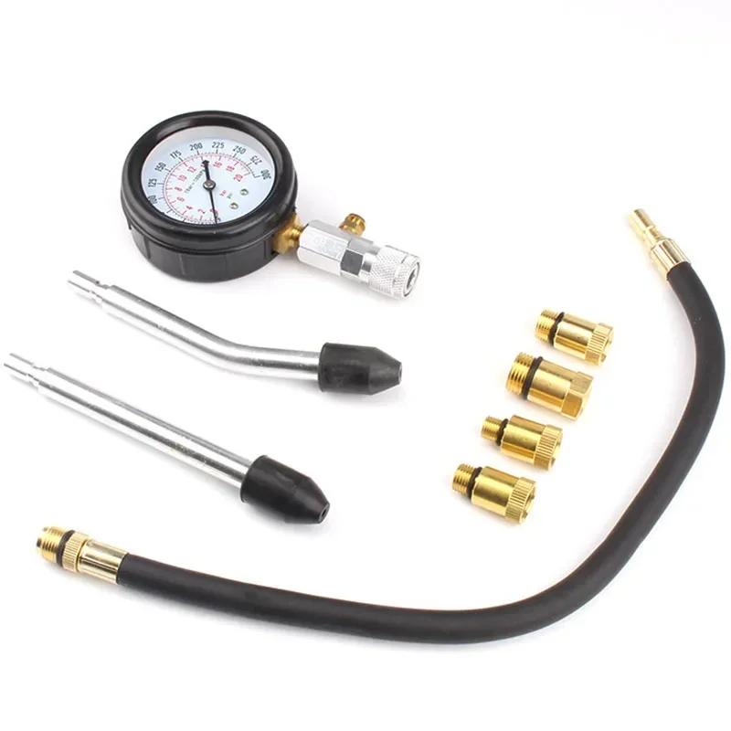 Cylinder Pressure Gauge Tester Automobiles Motorcycles Engine Compression Tester Kit Multifunctional Inspection Tools
