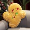 Christmas Gingerbread Man Pillow & Tree Cushion - Holiday Gift for Kids