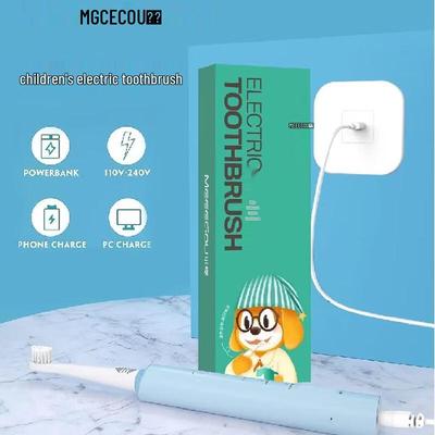 Детская звуковая электрическая зубная щетка MIGU MX618, штекер CN (адаптер в комплекте)