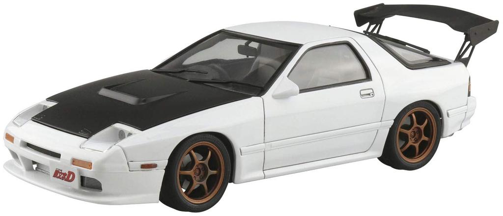 Aoshima Bunka Kyozai Серия Initial D 7 Рёсукэ Такахаси FC3S Спецификация для битвы в Хаконе Масштабная пластиковая модель (АОСИМА) нет. RX-7 1/24