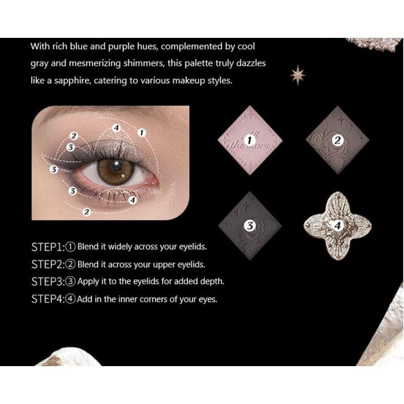 Flower Knows - Тени для век Little Angel 9 цветов - 02 Плачущий Ангел