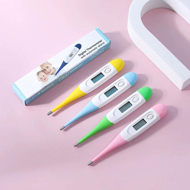Baby and Adult Underarm Underarm Electronic Thermometer Oral and Armpit Body Fever Medical Equipment Measuring Reading Tools