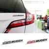 Mugen Letters Car Styling Sticker Decal 3D Metal Badge Emblem Decor for