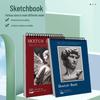 Cross-Border Art Student Sketchbook Set: A4, A3, A5 - Blank, Coil-Bound for Colored Pencil, Hand-Painted Watercolor Drawings